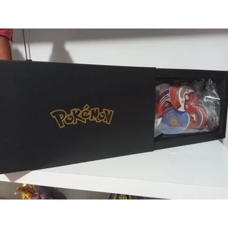 Coleção Estojo com tazos Pokémon