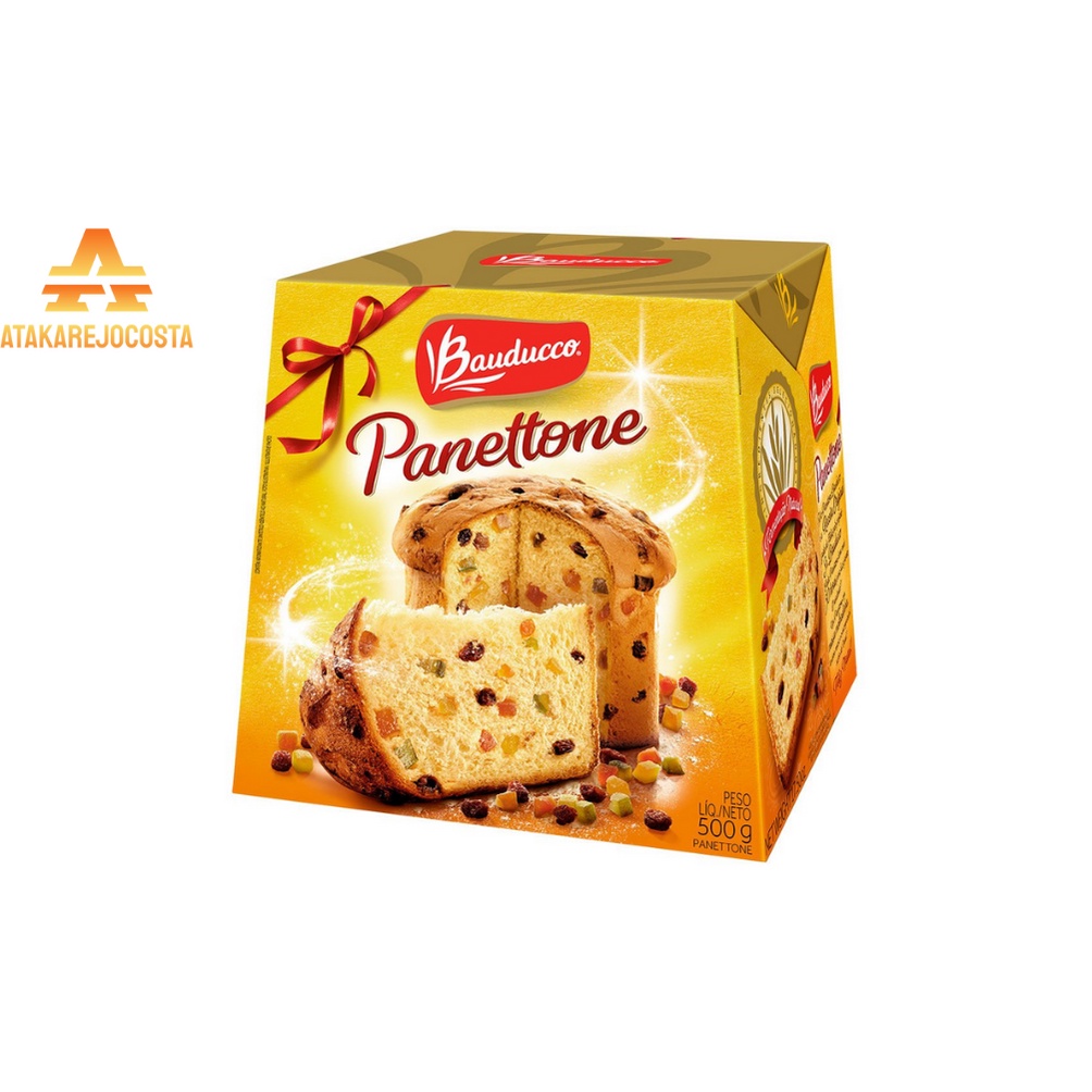 Panettone De Frutas 500gr Bauducco | Shopee Brasil