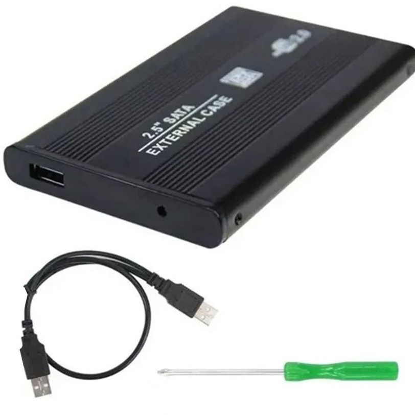 Case Gaveta Hd Sata Notebook Usb Externa Pc Xbox Ps3 Wii T2