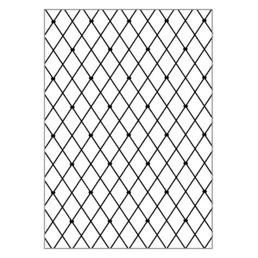 Placa De Textura Alto Relevo Embossing Folder Scrapbook/ Artesanato ...