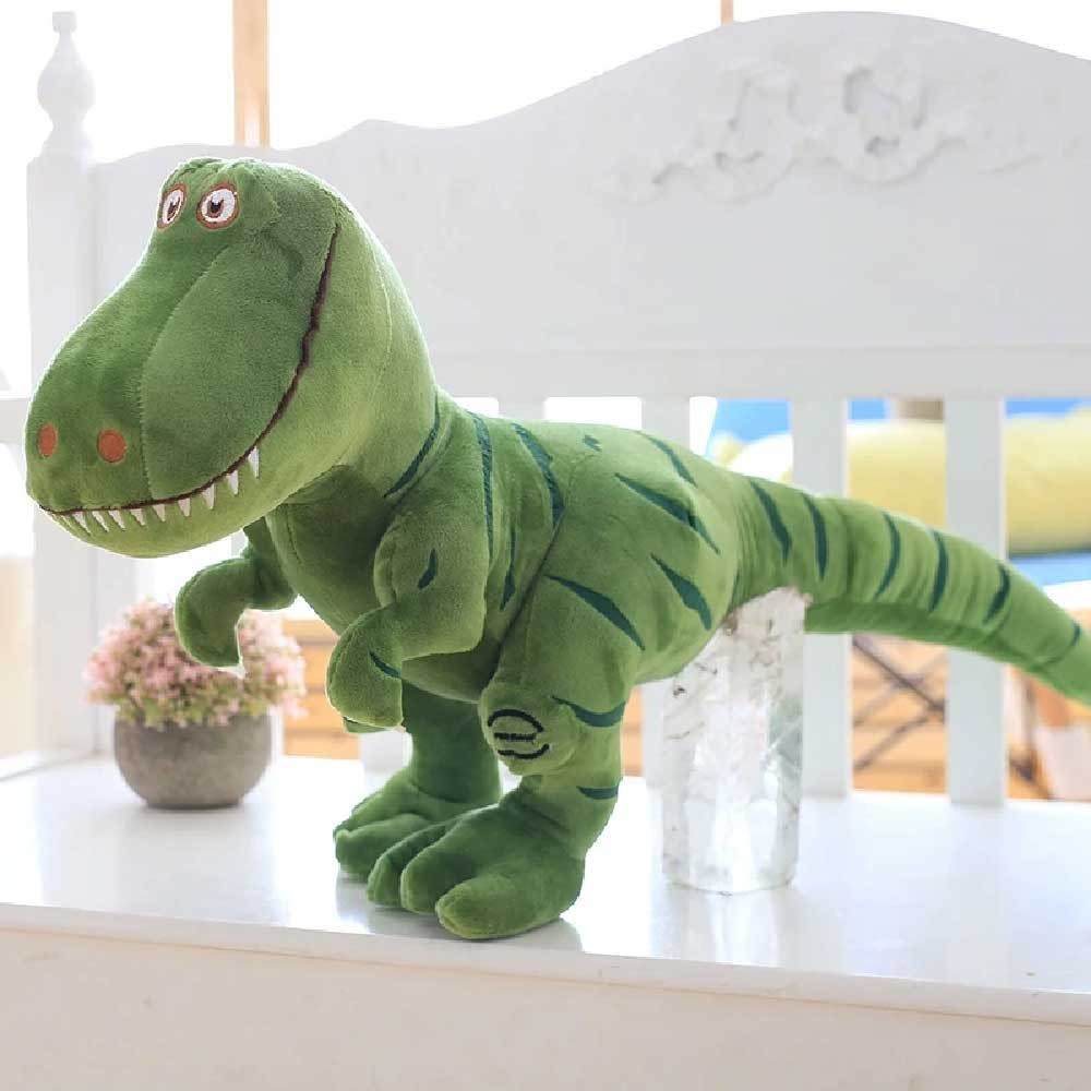 ＫＬＫＣＭＳ de pelúcia dinossauro de pelúcia boneca confortável travesseiro para  decoração de sofá de carro presentes, azul 40cm : : Brinquedos  e Jogos