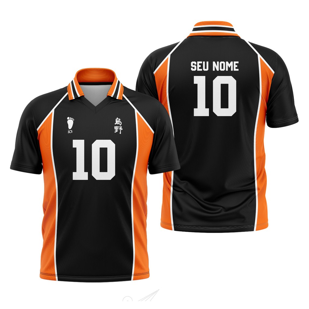 Camiseta Haikyuu voleibol volleyball Personagens em Promoção na Americanas