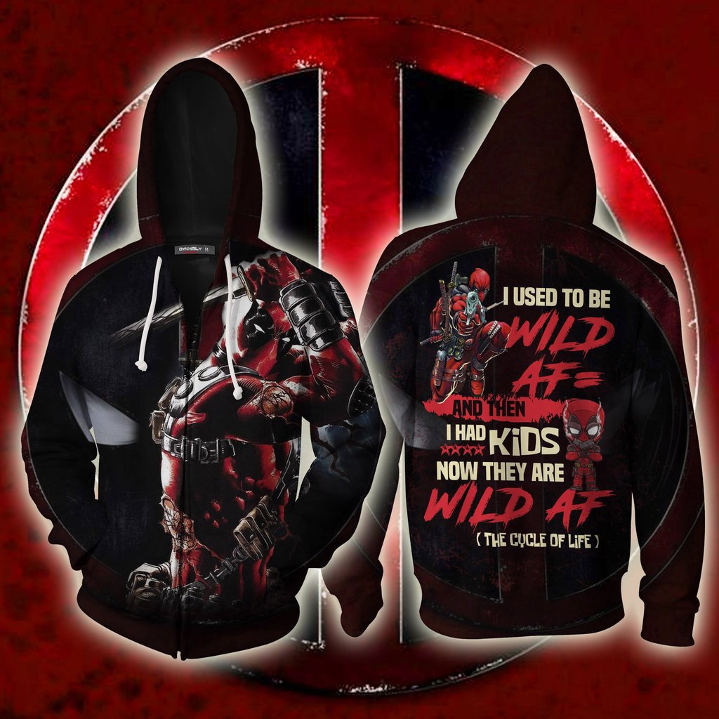 Kids cheap deadpool hoodie