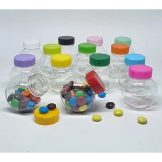 10 Mini Baleiro Plástico para Lembrancinhas 72Ml