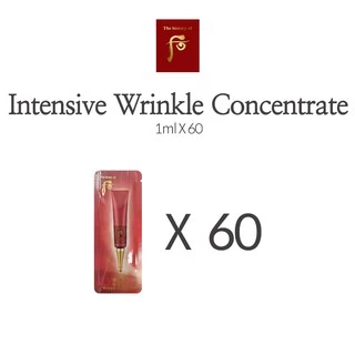 The History of Whoo Intensive wrinkle Concentrate 1ml Antienvelhecimento/Antirrugas/ginseng Vermelho