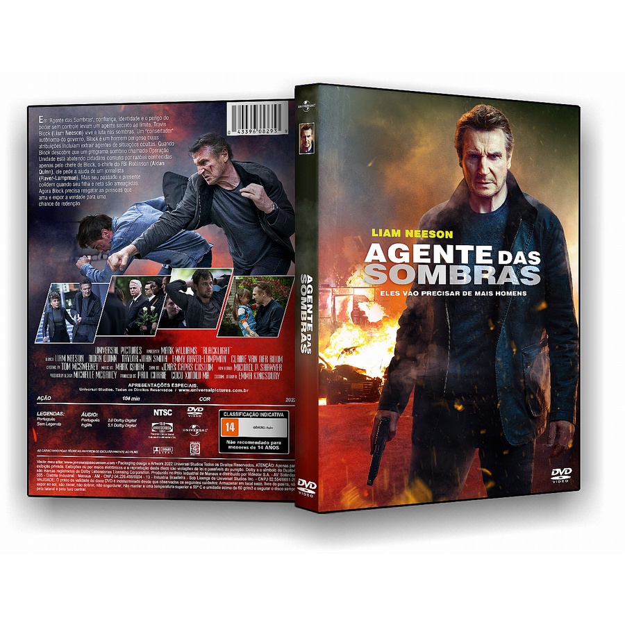 Dvd Agente Das Sombras 2022 Shopee Brasil 