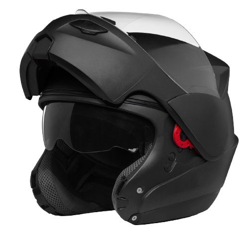 Capacete Escamoteavel Fechado Aberto Robocop Para Moto Estrada Urbano Pro Tork Attack Elite Articulado Masculino Feminino Confortavel Fosco