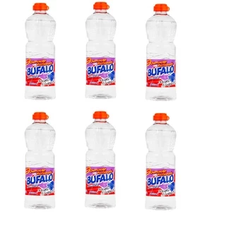 Kit 6 Removedor Querosene Perfumado Lavanda 500ml Búfalo em Oferta na Shopee