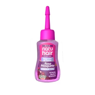 Reparador de Pontas S.O.S. NatuHair Rosa Mosqueta 30ML
