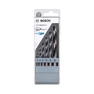 Jogo de Broca HSS POINTTEQ Com 6 Pecas 2608577346 Bosch