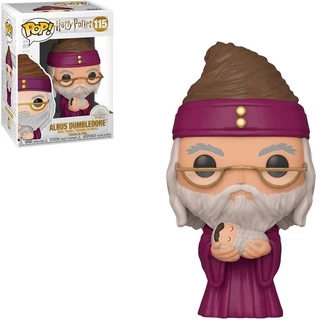Funko Pop Harry Potter - Albus Dumbledore (with Baby Harry) 115 Novo Original em Oferta na Shopee