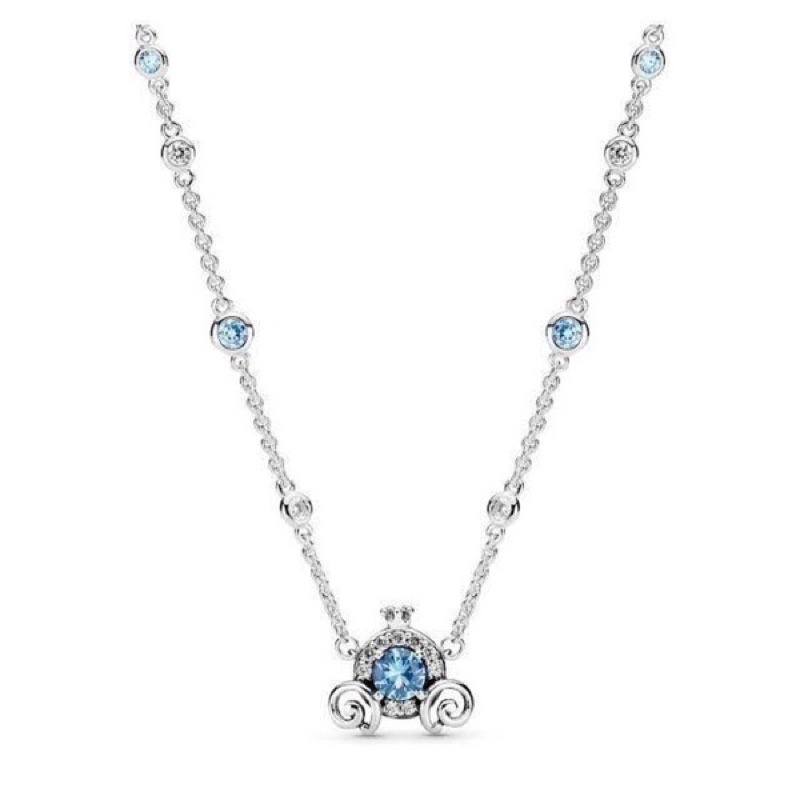 colar Pandora Cinderela Disney acompanha saquinho Pandora | Shopee Brasil