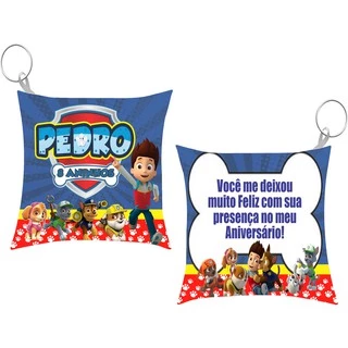 20 Almochaveiros Lembrancinha Aniversário Patrulha Canina em Oferta na Shopee