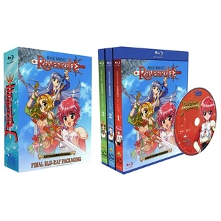 Blu-ray Box Guerreiras Mágicas de Rayearth - Caixa completa em bluray + Ovas
