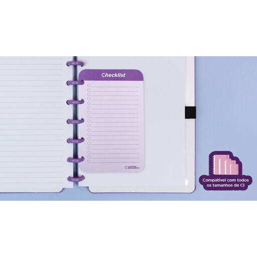 Checklist - Caderno Inteligente - Tamanho Único