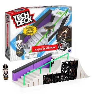 Skate de Dedo Conjunto De Rampas Nyjah Skatepark - Tech Deck