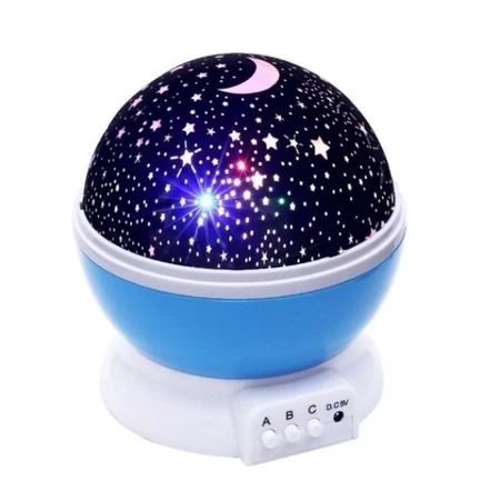 Luminaria Projetor De Estrelas Galaxy Abajur Quarto Criancas Star Master