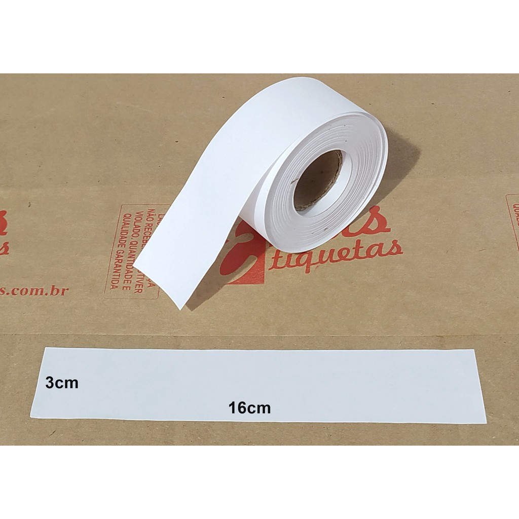 Etiqueta Decalque p/Numeração de Chassi Carro - Tam 3x16cm