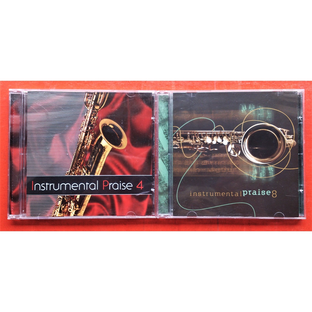 Cd Instrumental Praise Vol. 4 + Vol. 8 = São 2 Cds Gospel | Shopee Brasil
