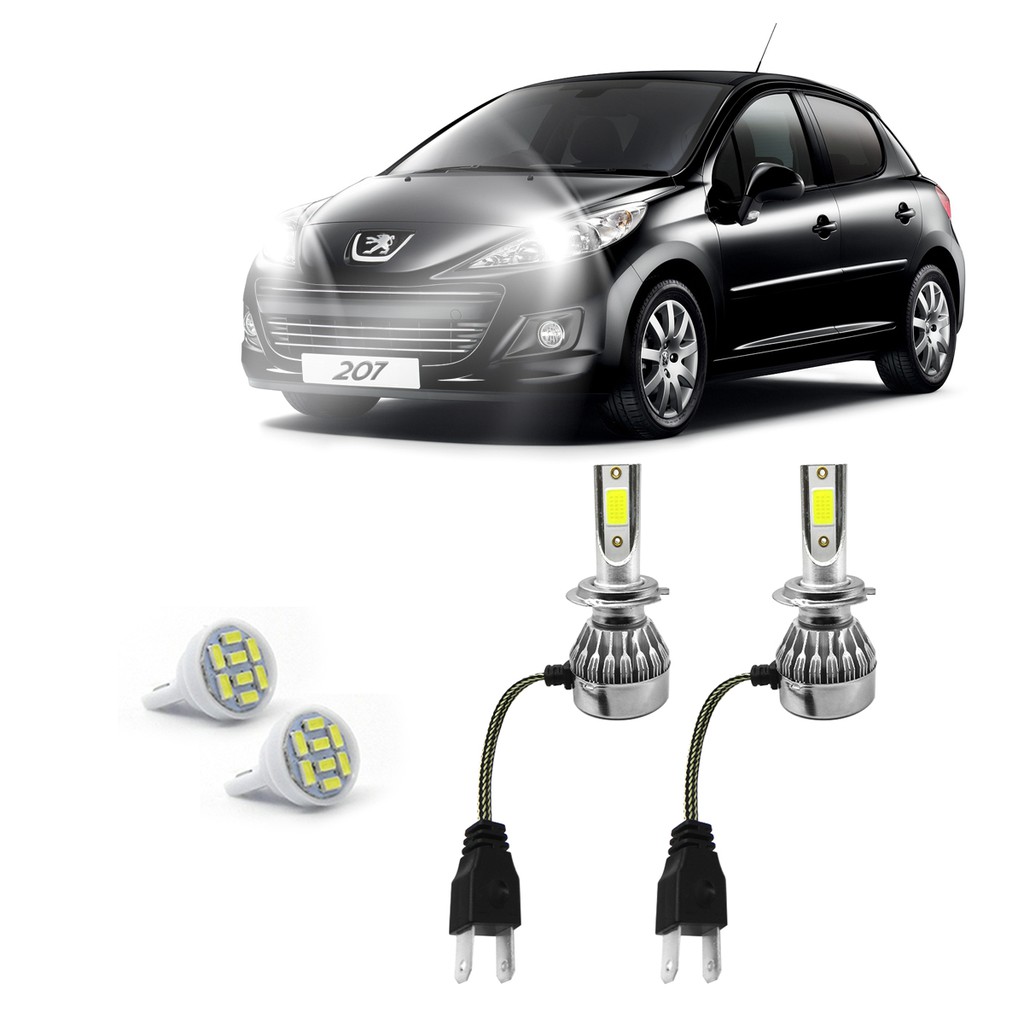 Luce LED Per Vano Portaoggetti Peugeot - Sostituzione Diretta, Bianco Brillante - Foto 11