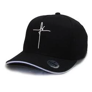 Boné Fé Hype Original Aba Curva Fita Fitão Preto Strapback Hype