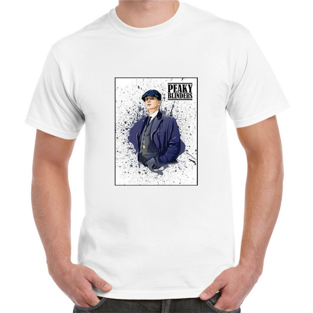 Camiseta Camisa Serie Peaky Blinders Tomy Shelby Arthur Selby John Selby Poly Ada Finn Unissex