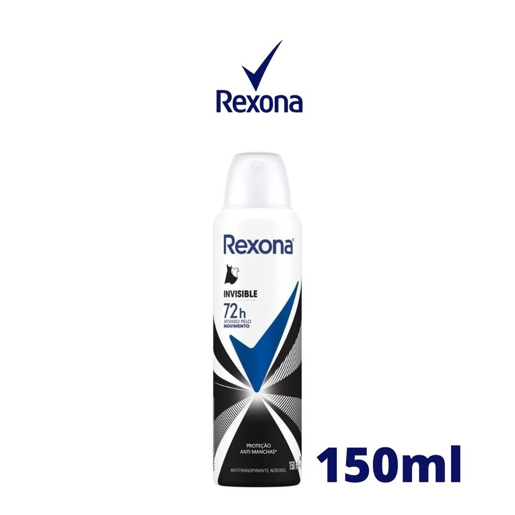 Antitranspirante Rexona Women Antibacterial + invisible en Aerosol para  Mujer 150 ml