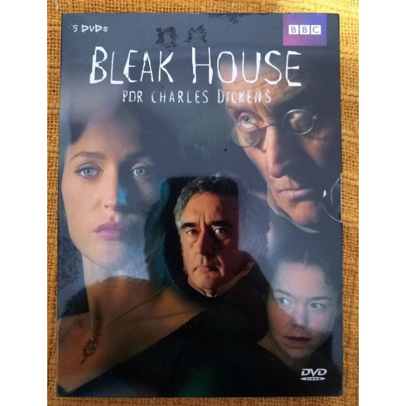 DVD Série Bleak House - Charles Dickens - 3 Dvds - Legendado - Novo e