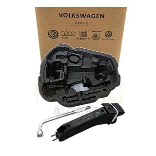 Kit Chave De Roda Macaco E Isopor Golf Polo Fox Spacefox Audi A3 Original Volkswagen
