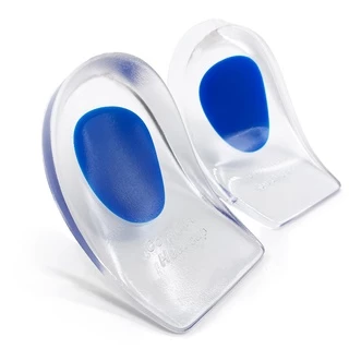 Palmilha De gel De silicone Para Palmilhas Homens Calcanhar Feminino De Almofada Aliviam A Dor No Pé Suporte De Esporão Sapato High Heel Inserts