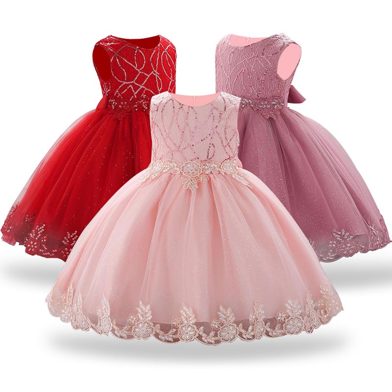 Bebê exuberante festa de aniversário vestido para meninas elegante  lantejoulas vestidos de noite para meninas adolescentes