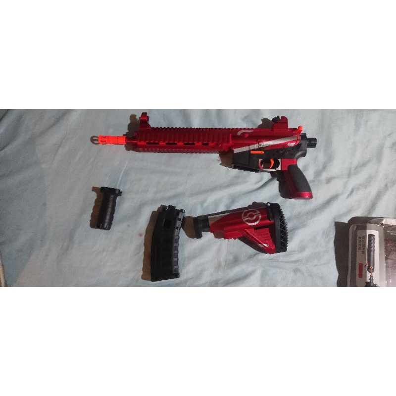 Metralhadora – Rifle – M762 Lança Nerf e Bolinha gel – Maior Loja