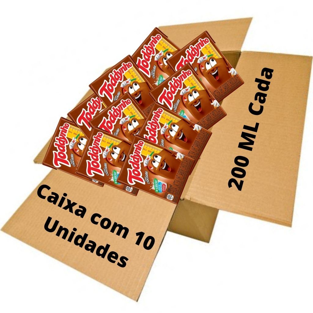 BEBIDA LACTEA CHOCOLATE TODDYNHO 200ML - Rafa's Super Varejão