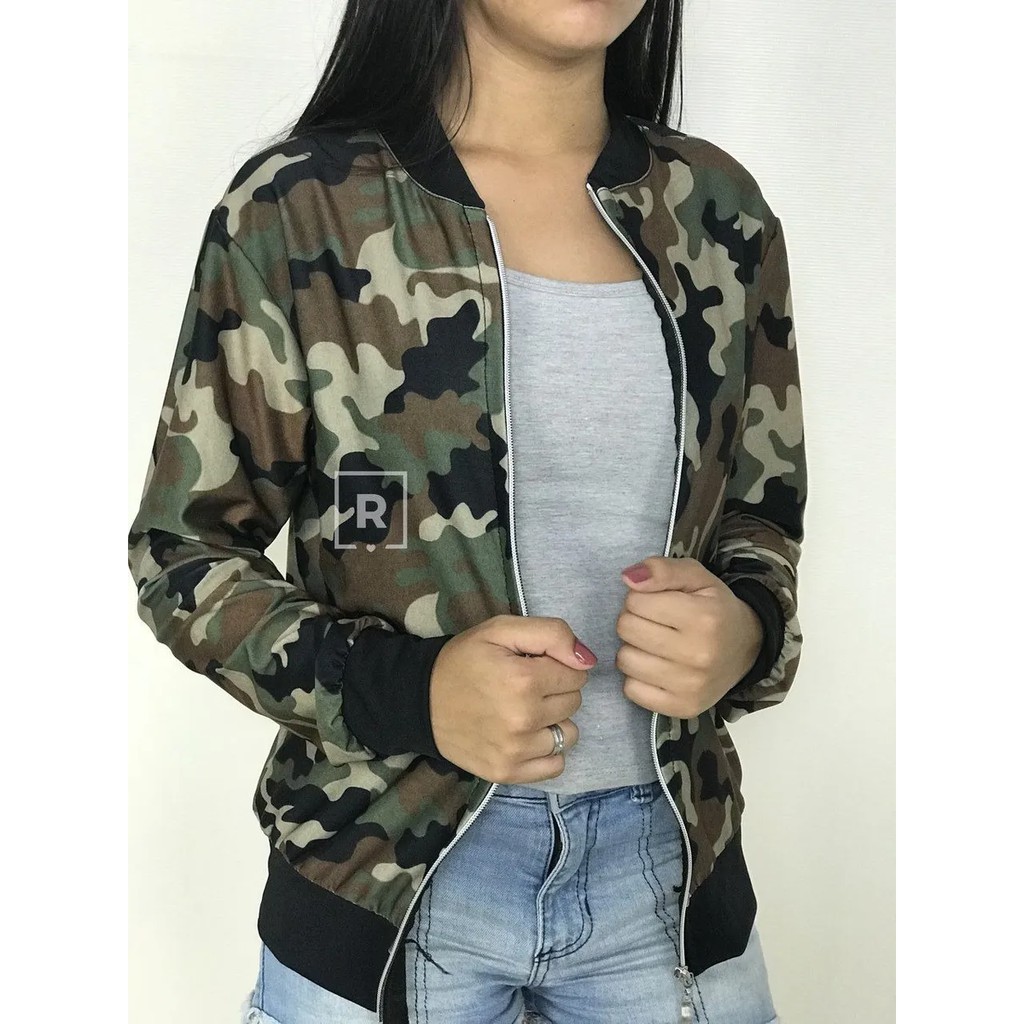 Bomber floral hot sale feminina