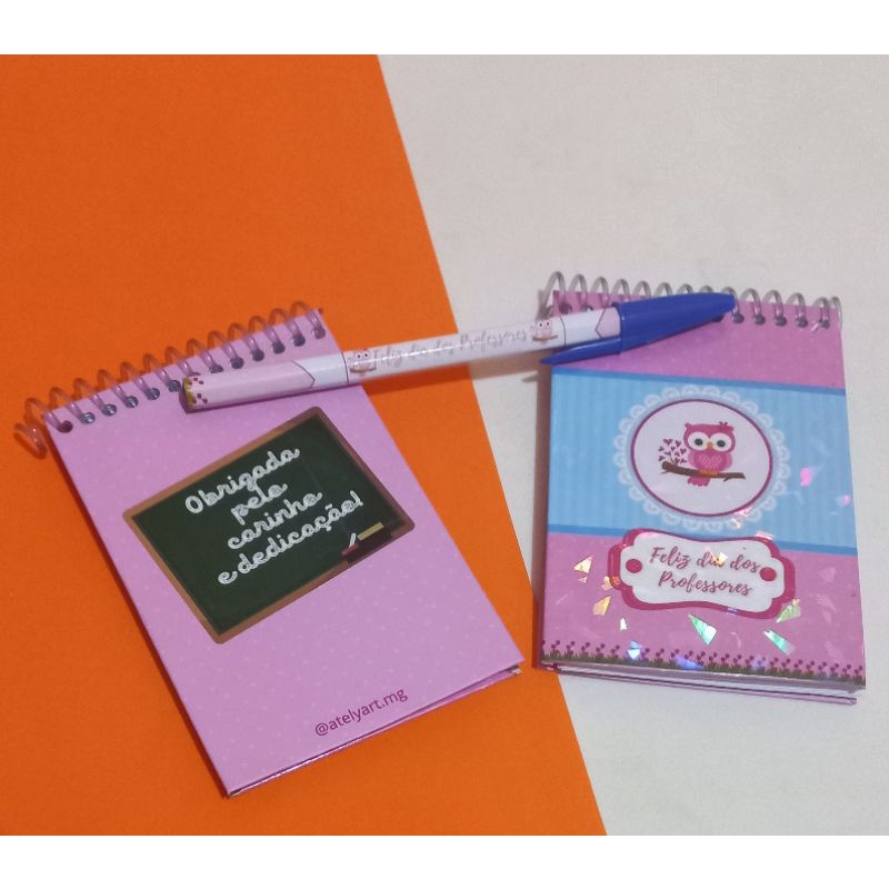 Mini Caderno Personalizado Shopee Brasil 2191