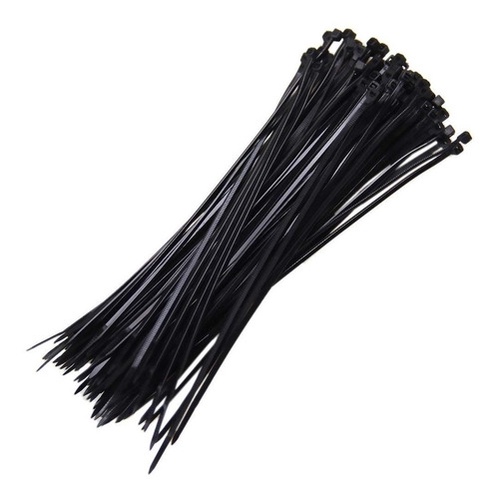 Kit 200 Peças - Abraçadeira Nylon Preta 3,6x150mm T30R