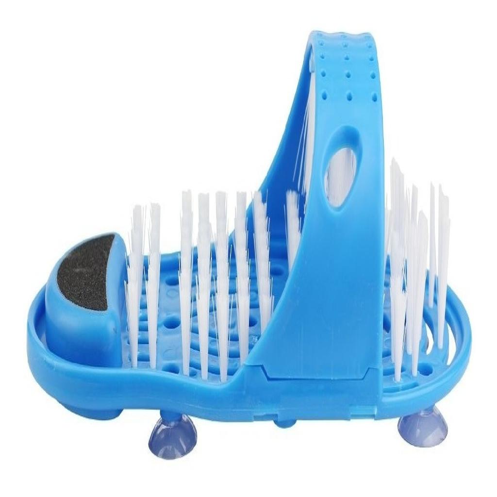 Chinelo Massageador Escova Para Lavar E Massagear Os Pés No Banho