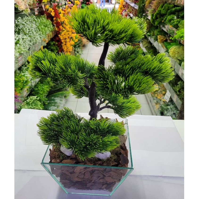 Bonsai Artificial com (5 hastes) Shopee Brasil
