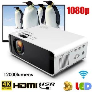 Projetor De Led Android Hd 4k 3d 1080p Wifi Bluetooth Home Theater Cinema 12000lm