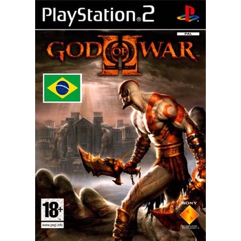 God of war 2 dublado ps2 mídia física
