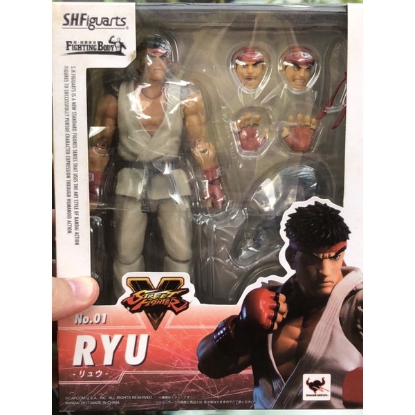 Ryu Street Fighter VI S.H. Figuarts Bandai - Prime Colecionismo -  Colecionando clientes, e acima de tudo bons amigos.