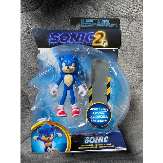 Boneco Sonic 2 O Filme Novo Lacrado | Shopee Brasil