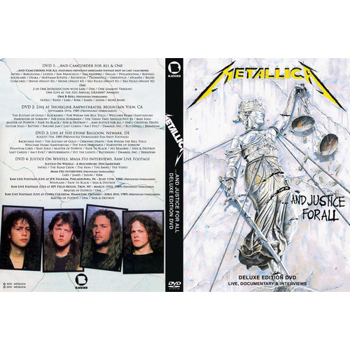 Metallica - and Justice For All (deluxe Edition) | Shopee Brasil