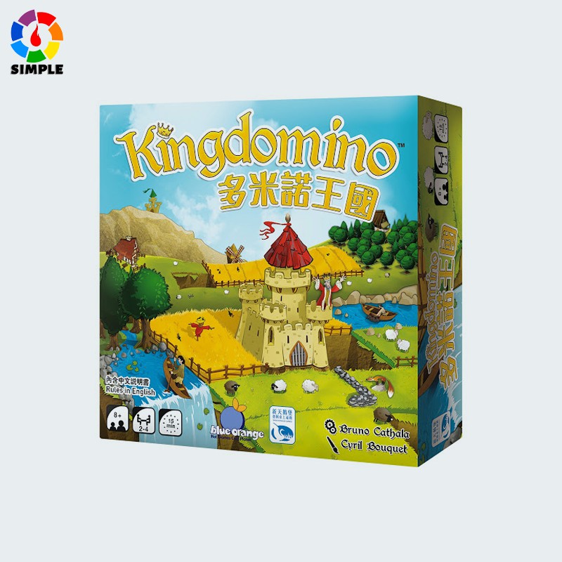 Oliphante Kingdomino – Gioco Da Tavolo Per Esplorare E Costruire Il Tuo Reame, Dai 3 Anni In Su