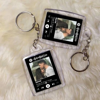 Chaveiro Personalizado Acrilico 3x4 com foto - frase - QR code ou spotify code acrilicoo em Oferta na Shopee