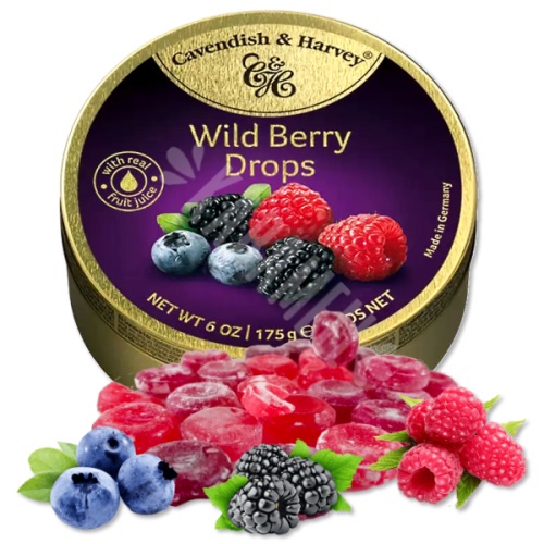 Balas Wild Berry Drops - Cavendish & Harvey - Importado Alemanha ...