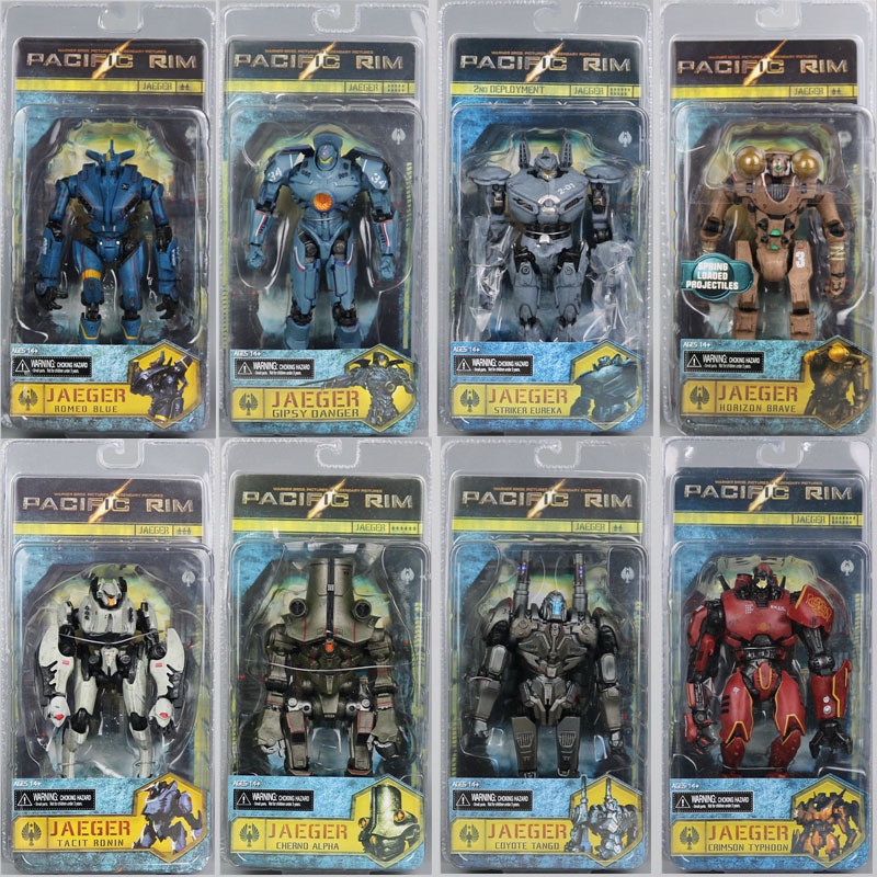 NECA Pacific Rim mecha Batalha Danos wanderer Alpha Eureka Tango Lobo ...