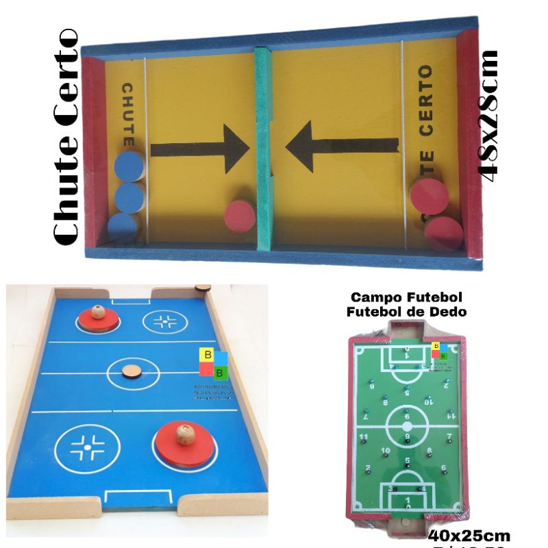 Futebol Flip - Jogo de Tabuleiro - Ioiô de Pano Brinquedos Educativos