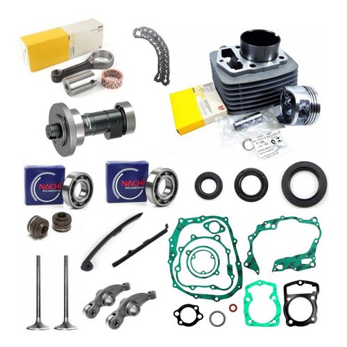 Kit Motor Completo Xr 200 Cbx 200 Comando Preparado Biela Shopee Brasil