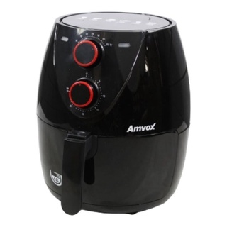 Fritadeira Elétrica Sem Óleo Amvox Air Fryer 4,5 Litros Voltagem 110v 220v
